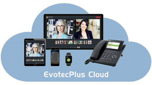 EvotecPlus Hosted; Cloud telephony; Hosted telephony