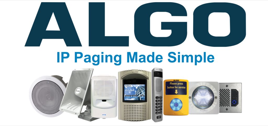 IP Speakers; Speaker Integration; Algo